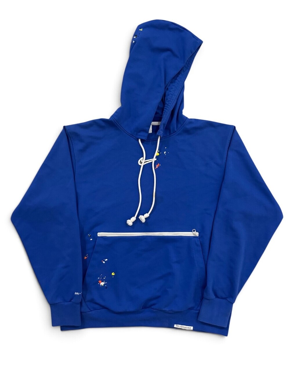 Nike Men's Standard Issue Dri-FIT Paint Splatter Pullover Hoodie - Size L